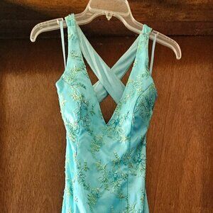 Green Aqua Prom/Formal Dress